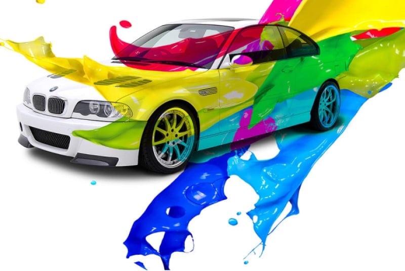 Kinh nghiệm sơn dặm sơn lại xe ô tô muốn đổi màu sơn xe ô tô